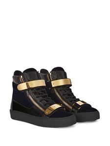 Giuseppe Zanotti Coby high-top sneakers - Blauw