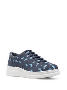 Camper Sneakers met abstract patroon - Blauw