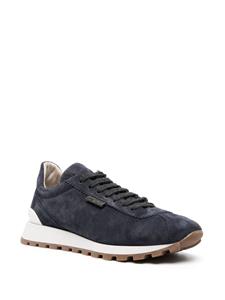 Brunello Cucinelli Suède sneakers - Blauw