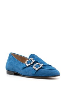 Edhen Milano Suède loafers - Blauw