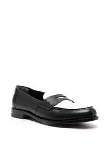 Scarosso Tweekleurige loafers - Zwart