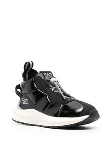 Ea7 Emporio Armani Gewatteerde sneakers - Zwart