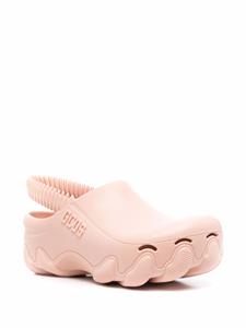 Gcds Slingback schoenen met logo-reliëf - Roze