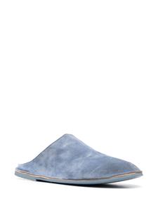 Marsèll Suède slippers - Blauw