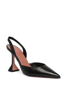 Amina Muaddi Holli slingback pumps - Zwart