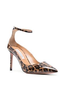 Aquazzura Pumps met luipaardprint - Bruin