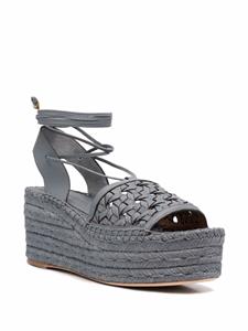 Tory Burch Espadrilles met plateauzool - Blauw