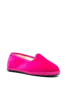 Scarosso Valentina slip-on slippers - Roze