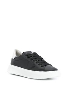 Philippe Model Paris Sneakers met logopatch - Zwart