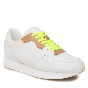 Calvin Klein Jeans Sneakers  - Retro Runner Fluo Contrast YM0YM00619 White/Ancient White 0LA