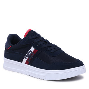 Tommy Jeans Heren TH vlag sneakers