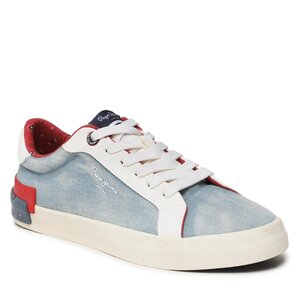 Pepe Jeans Sneakers  - Kenton Denim W PLS31442 Factory Blue 560