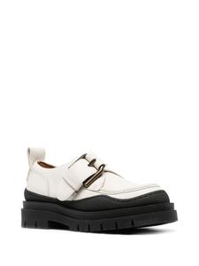 See by Chloé buckled leather loafers - Beige