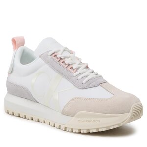 Calvin Klein Jeans Sneakers  - Toothy Runner Laceup Mix Pearl YW0YW01100 White/Pearlized Cream White YBR