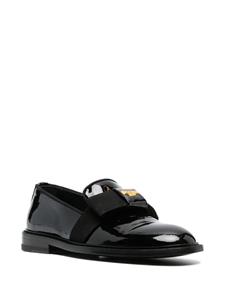 Moschino Loafers met strikdetail - Zwart