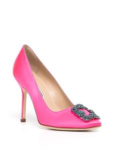 Manolo Blahnik Hangisi 90mm pumps - Roze