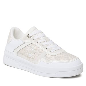 Tommy Hilfiger Sneakers  - Th Woven Basket Sneaker FW0FW07289 White YBS