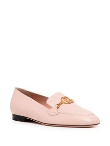 Bally Obrien embellished leather loafers - Roze