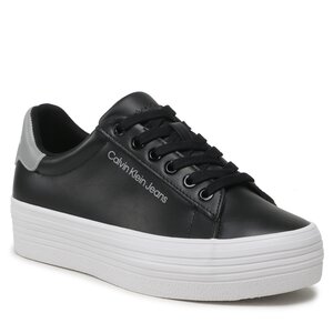 Calvin Klein Jeans Sneakers  - Vulc Flatform Laceup Ny Refl Wn YW0YW01220 Black/Reflective BEH