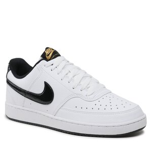 Nike Schuhe  - Court Vision Lo DV1899 100 White/Black/Metallic Gold