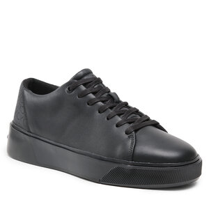 Calvin Klein Sneakers  - Low Lace Up Lth Mono HM0HM01236 Triple Black 0GJ