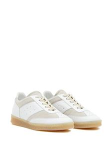 MM6 Maison Margiela panelled low-top sneakers - Wit