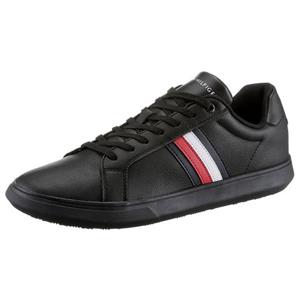 Tommy Hilfiger Sneaker "CORPORATE CUP LEATHER STRIPES", mit Streifen in Tommy Farben