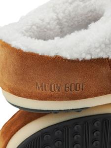 Moon Boot Muiltjes met imitatie wol - Wit