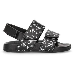 Calvin Klein NU 20% KORTING:  Sandalen met klittenbandtrensje