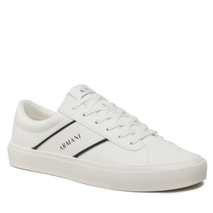 Armani Exchange Sneakers  - XUX165 XV758 K488 Off White/Black