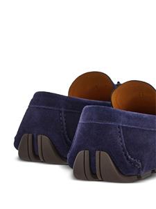 Ferragamo Loafers met gancini-gesp - Blauw