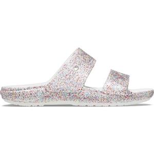 Crocs Pantolette "Classic Sprinkle Glitter Sandal K", mit weich genoppter Innensohle