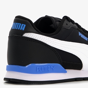 Puma ST Runner V3 kinder sneakers zwart/blauw