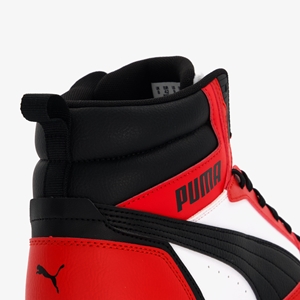 Puma Rebound Halfhoge Sneaker Heren Zwart/Grijs