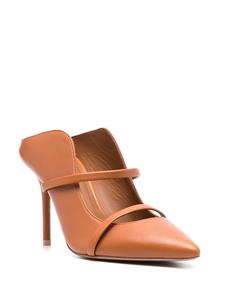 Malone Souliers Maureen 850mm leather mules - Bruin