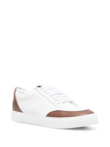 Burberry Vintage Check-pattern leather sneakers - Wit