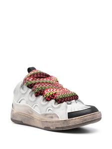 Lanvin Curb low-top leather sneakers - Wit
