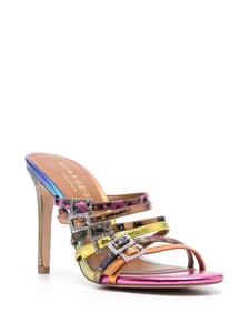 Kurt Geiger London Pierra 95mm leather mules - Roze