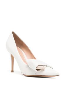 Gianvito Rossi Safira 90mm pointed-toe pumps - Wit