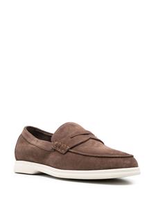 Canali Slip-on loafers - Bruin