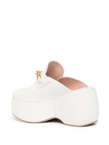 Rosetta Getty Loafers met plateauzool - Wit