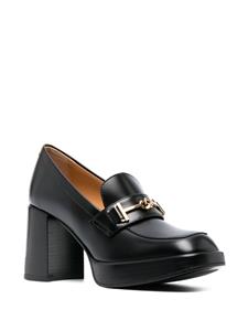 Tod's 90mm leather pumps - Zwart