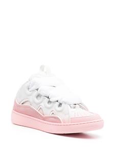 Lanvin Curb lace-up sneakers - Roze
