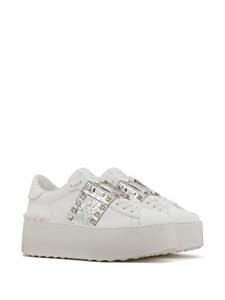 Valentino Open lace-up sneakers - Wit