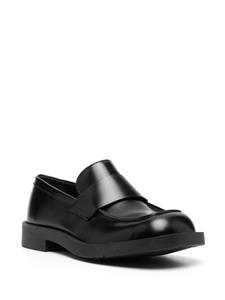 CamperLab Neuman leather loafers - Zwart