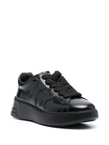 Hogan Leren sneakers - Zwart