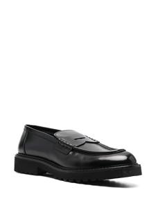 Doucal's Leren penny loafers - Zwart