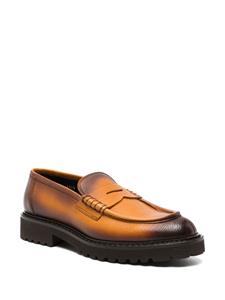 Doucal's Leren loafers - Oranje