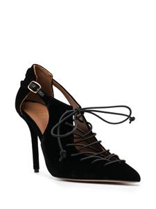 Malone Souliers Montana 100mm lace-up pumps - Zwart