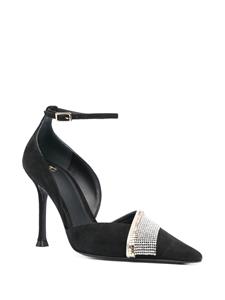 Alevì Eva suède pumps - Zwart